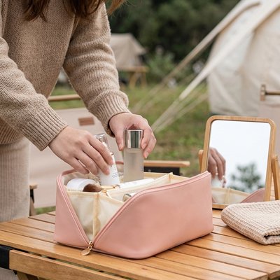 Trousse de toilette design élégant grande capacité