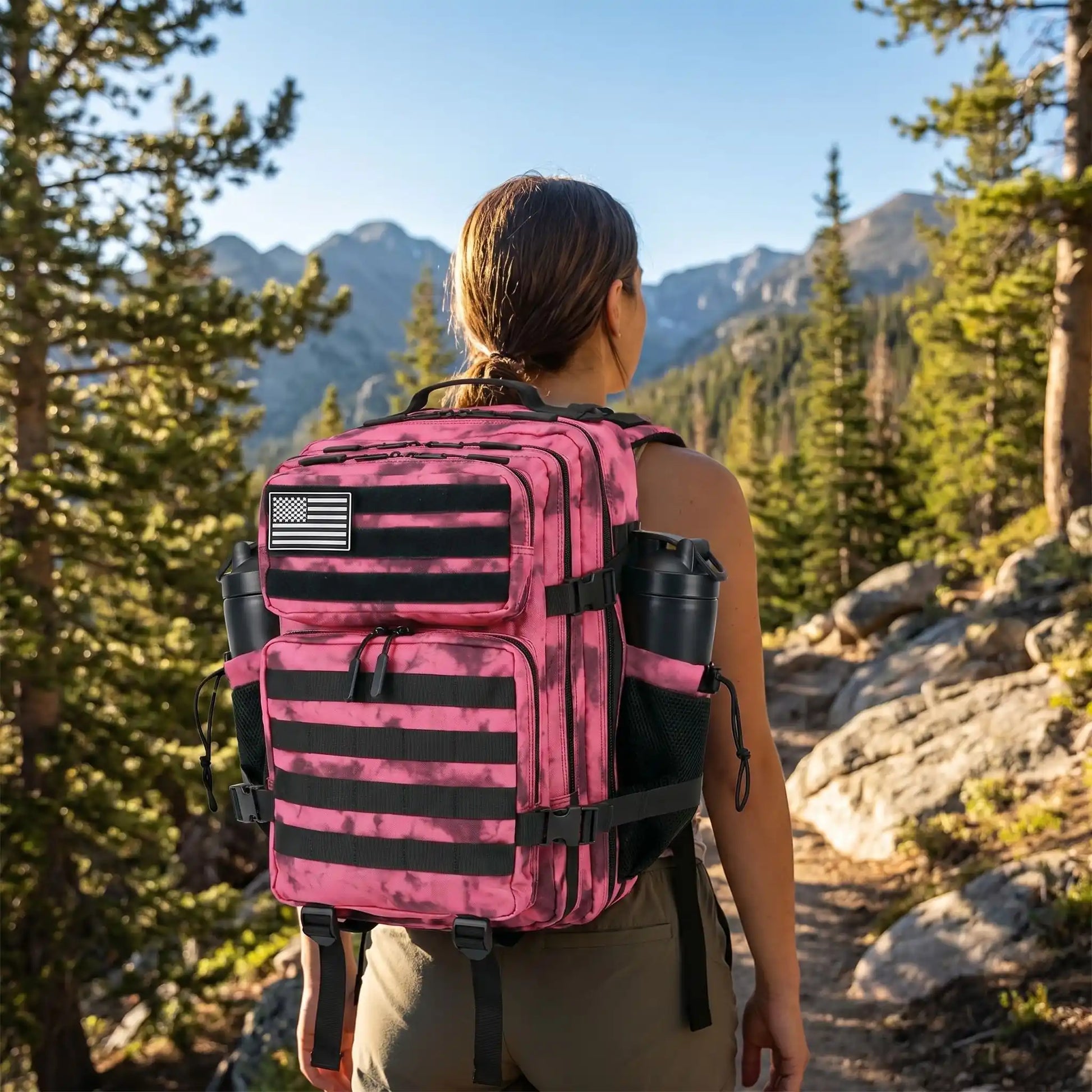 sac à dos de voyage pour randonne avec porte gourde