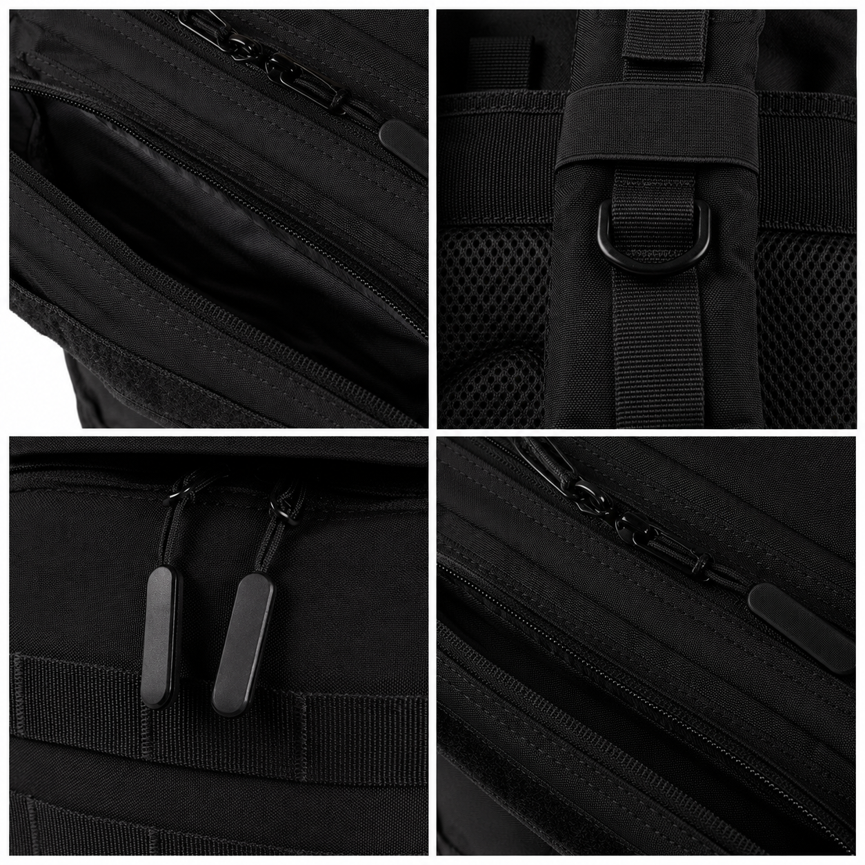 sac à dos de voyage avec fermeture eclair bidirectionnel