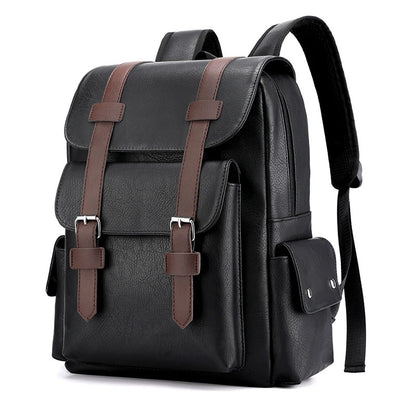 sac  à dos de voyage cabine noir en simili cuir