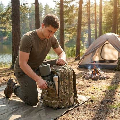 sac à dos de voyage multi poches-compartiments pour bien organise depart