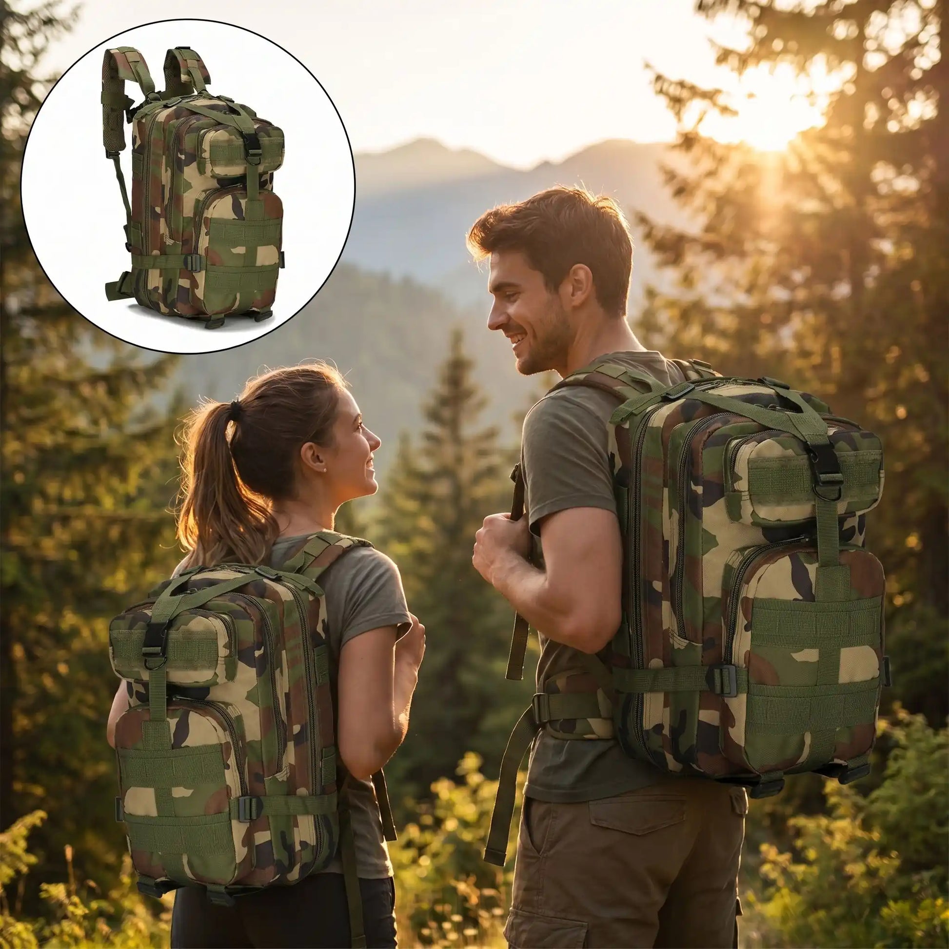 sac à dos de voyage sangle confortable pour randonnee