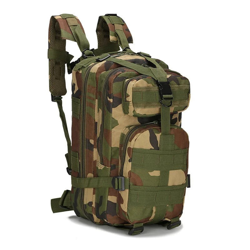 sac à dos de voyage vert militaire fonce pratique pour voyage plein air