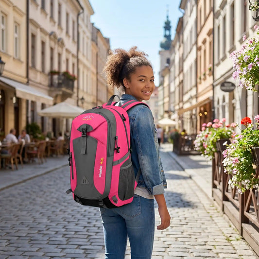 sac-à-dos-pour-voyage-rose