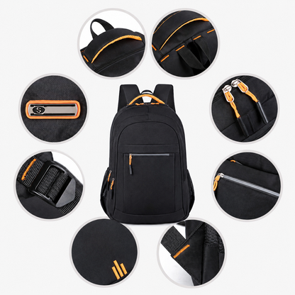 sac à dos voyage impermeable fermeture bidirectionnel