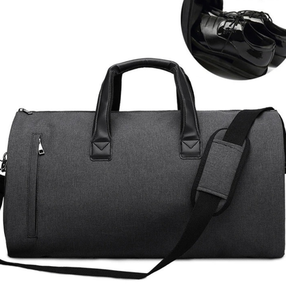 sac de voyage gris avec fermeture eclair dimensions cabine