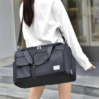 Sac de voyage noir a bandoulière