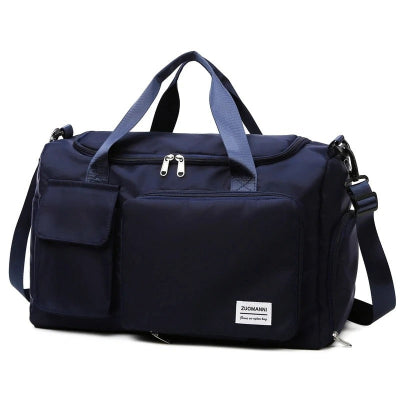 sac de voyage spacieux polyvalent bleu marine