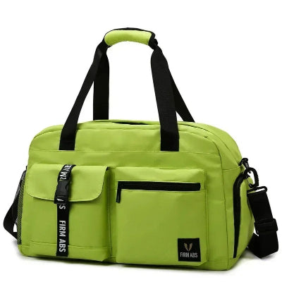 sac de voyage vert solide resistant