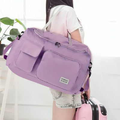 Sac de voyage vilolet imperméable 