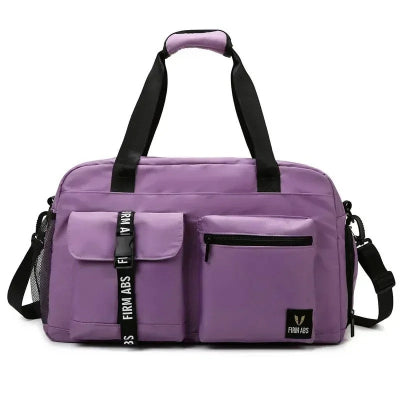 sac de voyage violet pour voyage tranquile