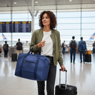 Sac femme voyage avec tissu durable resistant