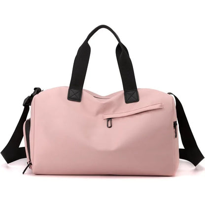 sac voyage rose tissu oxford impermeable