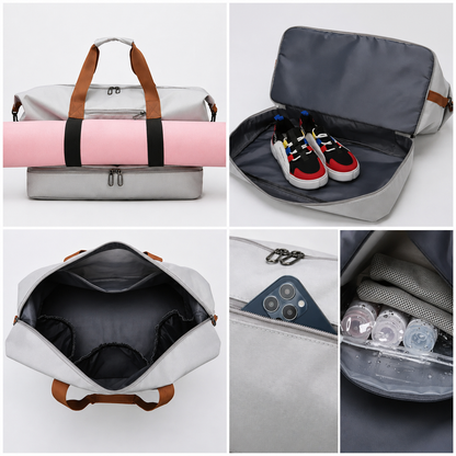 sacs de voyage spacieux avec compartiment chaussures