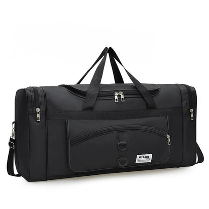 sacs de voyages noirs avec compartiment chaussures ventile