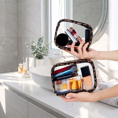 Trousse de toilette femme grand format moyen petit modele