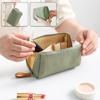 Trousse de toilette femme large capacité poignée de transport