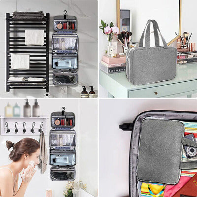 Trousse de toilette femme multifonctions quotidien et voyage
