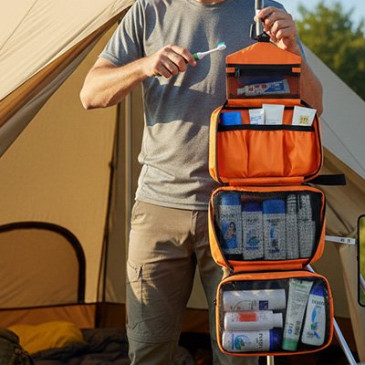 Trousse de toilette homme compacité pliable