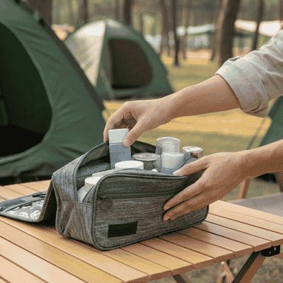 Trousse de toilette homme | Pliable