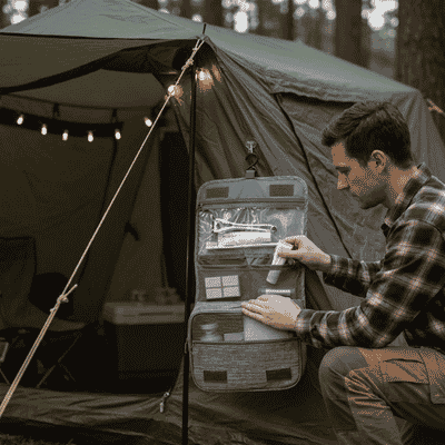 Trousse de toilette homme | Pliable