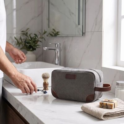 trousse de toilette voyage homme multi poches.