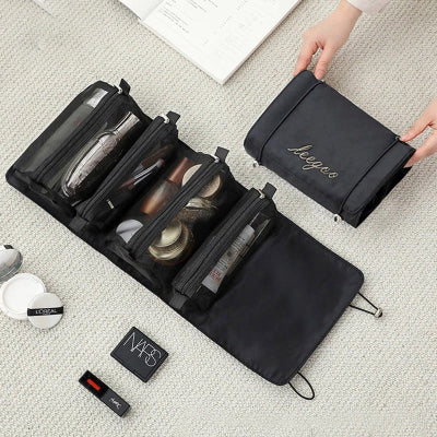 trousses de toilette voyage noir impermeable