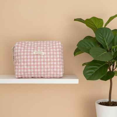 troussse de toilette de voyage tissu polyster avec doublure